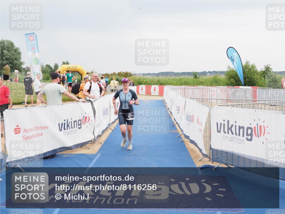 22.06.2025 - Viking Triathlon MichiJ http://msf.ph/oto/8116256 22.06.2025 16:50:00 Ziel 477, 499 meine-sportfotos.de