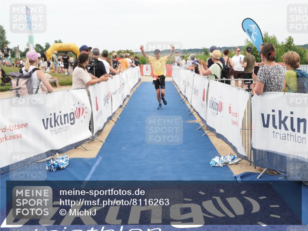 22.06.2025 - Viking Triathlon MichiJ http://msf.ph/oto/8116263 22.06.2025 15:06:36 Ziel  meine-sportfotos.de