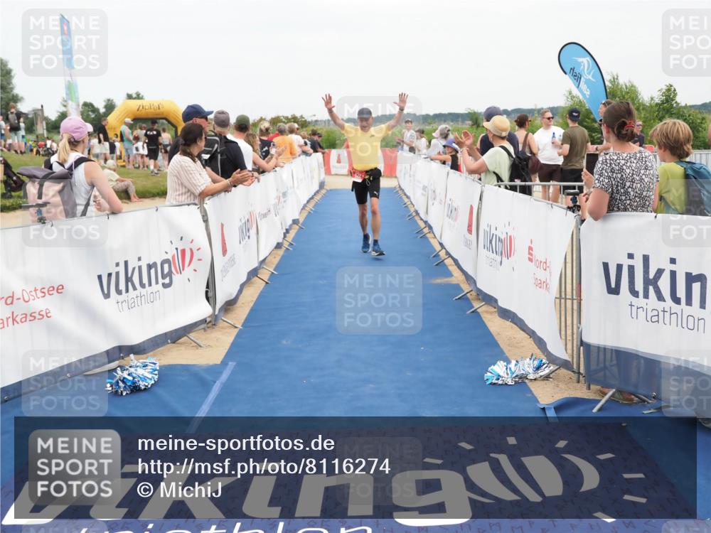 22.06.2025 - Viking Triathlon MichiJ http://msf.ph/oto/8116274 22.06.2025 15:06:36 Ziel  meine-sportfotos.de