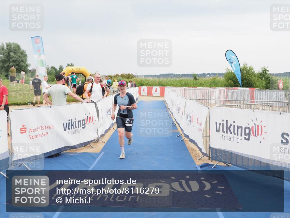 22.06.2025 - Viking Triathlon MichiJ http://msf.ph/oto/8116279 22.06.2025 16:50:00 Ziel 477, 499 meine-sportfotos.de