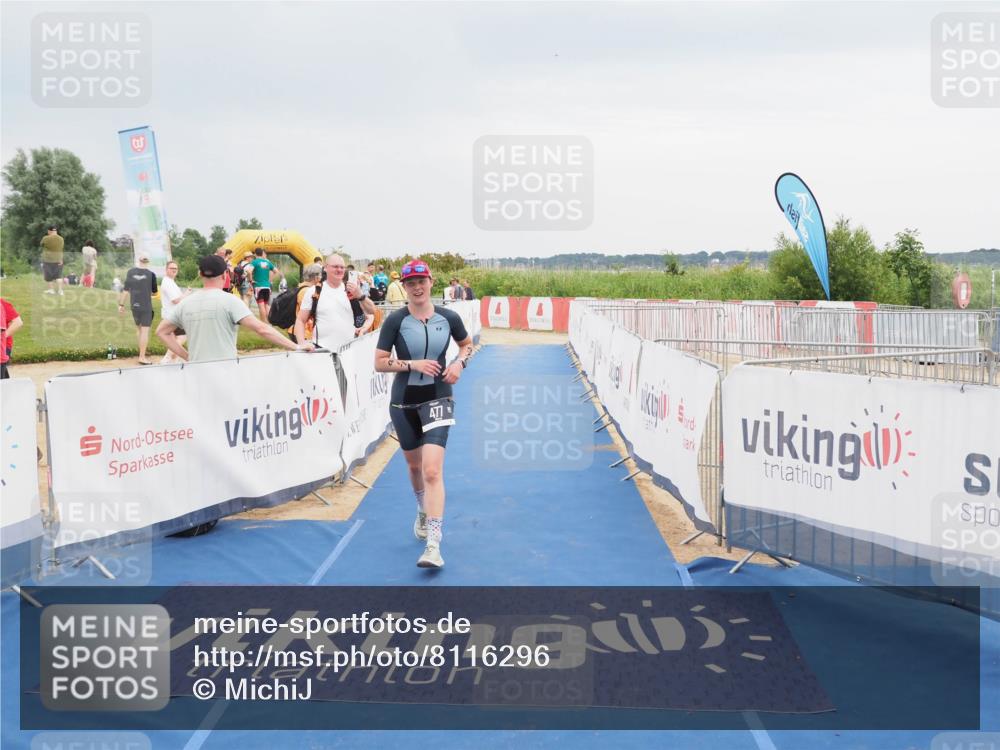 22.06.2025 - Viking Triathlon MichiJ http://msf.ph/oto/8116296 22.06.2025 16:50:01 Ziel 477 meine-sportfotos.de