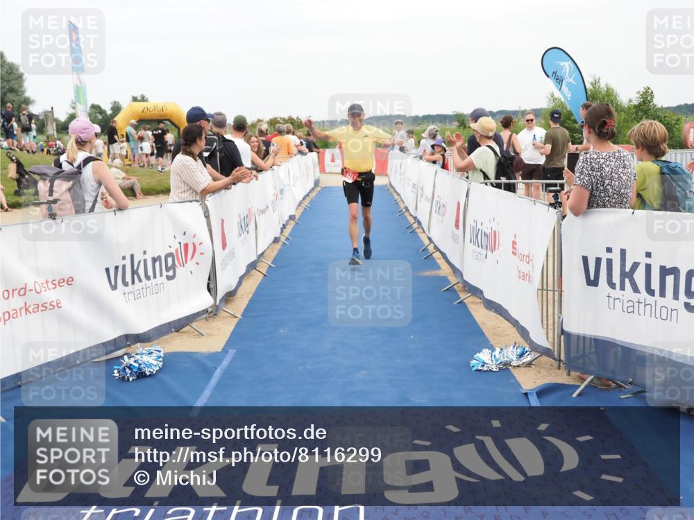 22.06.2025 - Viking Triathlon MichiJ http://msf.ph/oto/8116299 22.06.2025 15:06:36 Ziel  meine-sportfotos.de