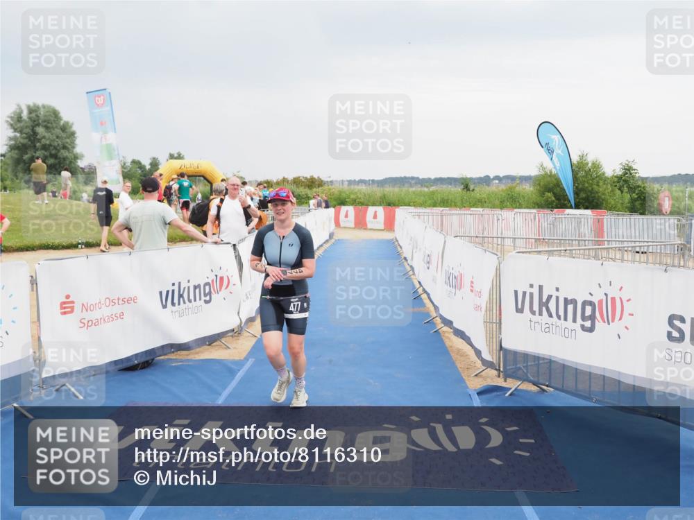 22.06.2025 - Viking Triathlon MichiJ http://msf.ph/oto/8116310 22.06.2025 16:50:01 Ziel 477 meine-sportfotos.de