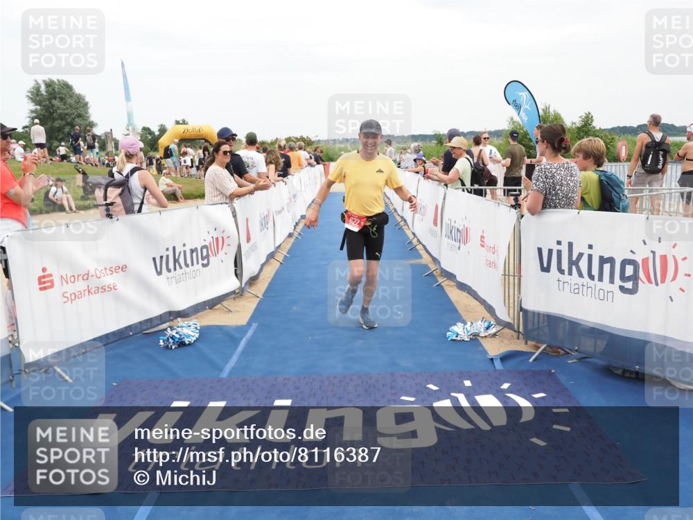 22.06.2025 - Viking Triathlon MichiJ http://msf.ph/oto/8116387 22.06.2025 15:06:38 Ziel  meine-sportfotos.de