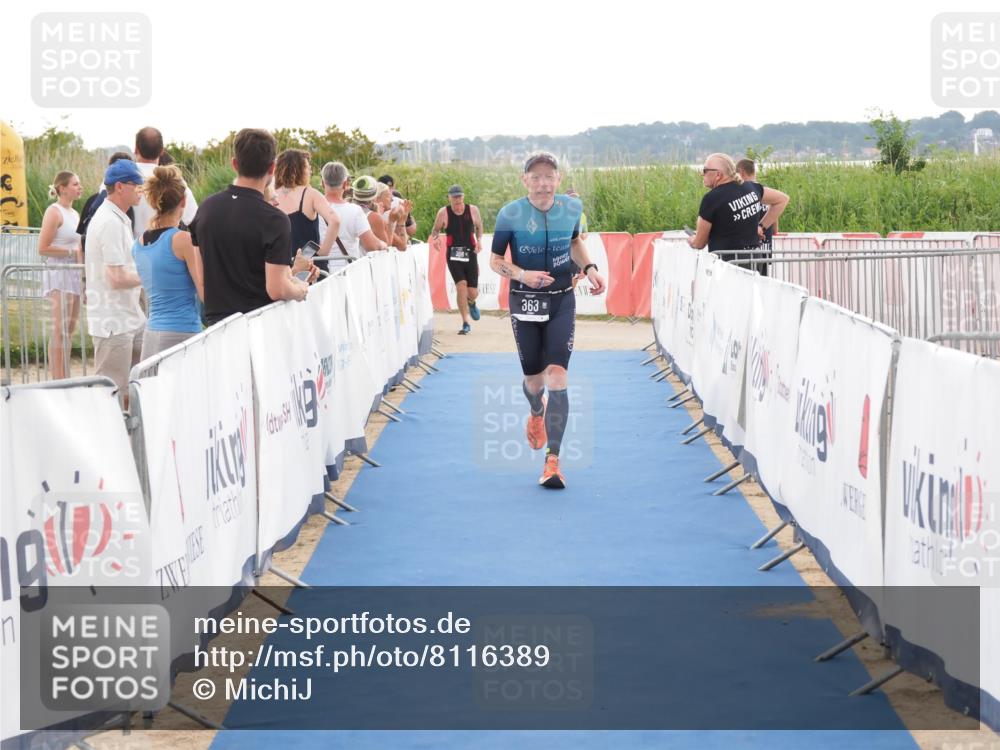 22.06.2025 - Viking Triathlon MichiJ http://msf.ph/oto/8116389 22.06.2025 16:27:21 Ziel 363 meine-sportfotos.de
