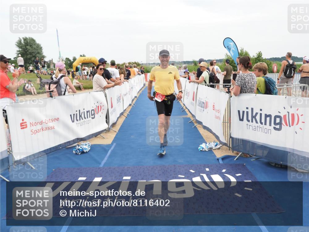 22.06.2025 - Viking Triathlon MichiJ http://msf.ph/oto/8116402 22.06.2025 15:06:38 Ziel  meine-sportfotos.de