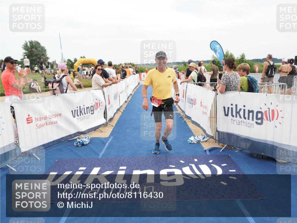 22.06.2025 - Viking Triathlon MichiJ http://msf.ph/oto/8116430 22.06.2025 15:06:38 Ziel  meine-sportfotos.de