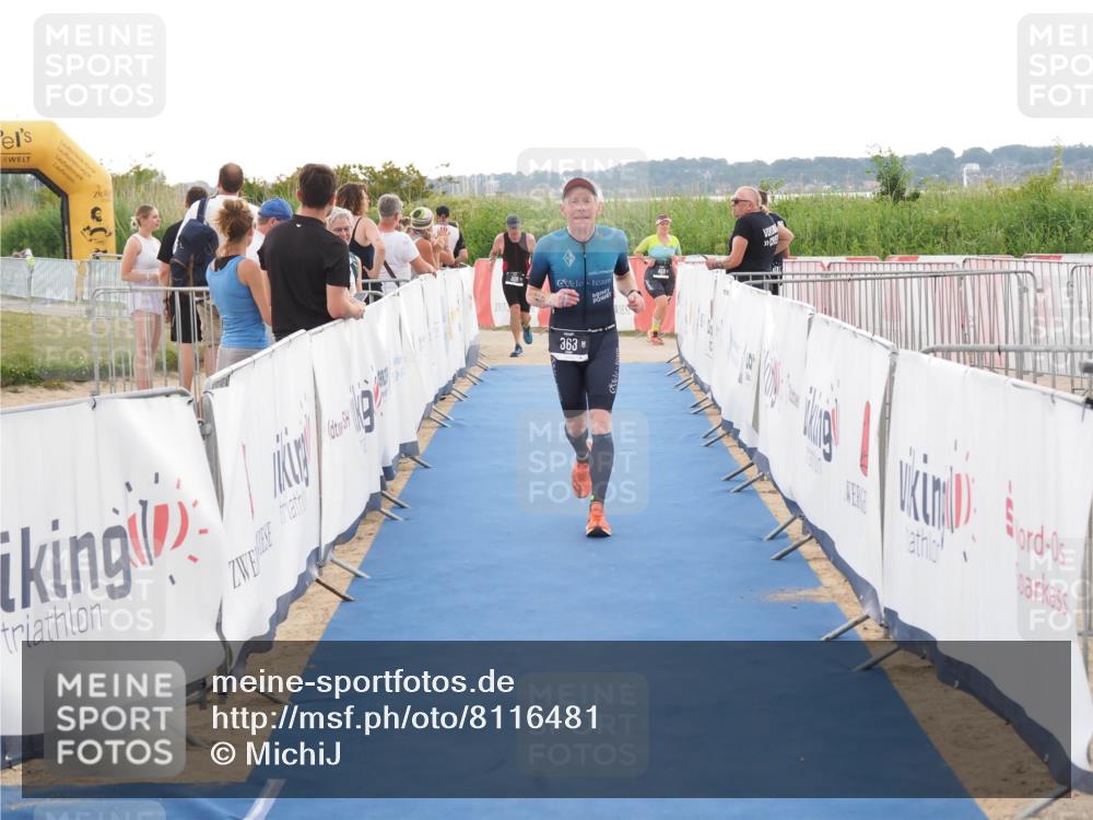 22.06.2025 - Viking Triathlon MichiJ http://msf.ph/oto/8116481 22.06.2025 16:27:22 Ziel 308, 363 meine-sportfotos.de