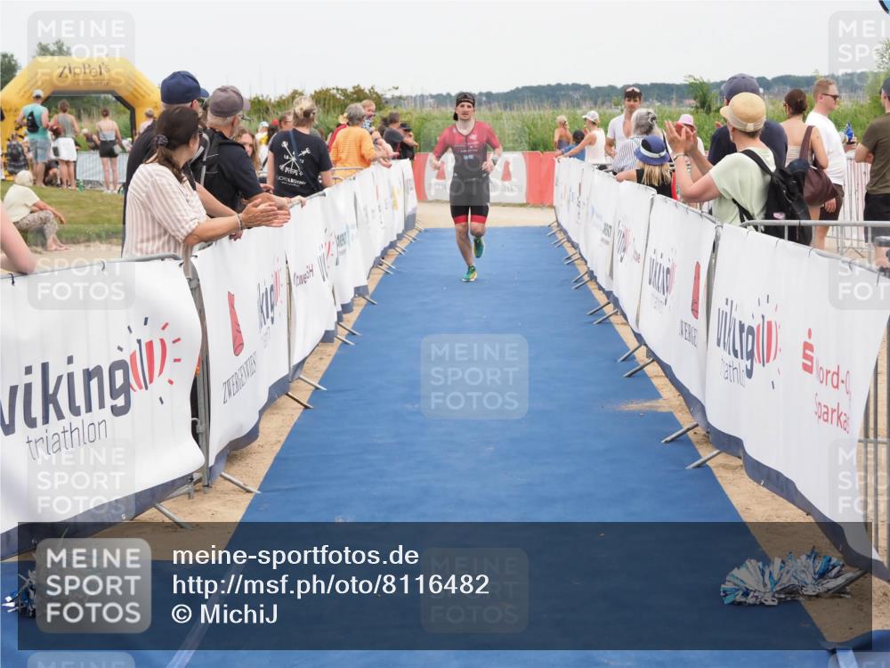 22.06.2025 - Viking Triathlon MichiJ http://msf.ph/oto/8116482 22.06.2025 15:06:56 Ziel 429 meine-sportfotos.de