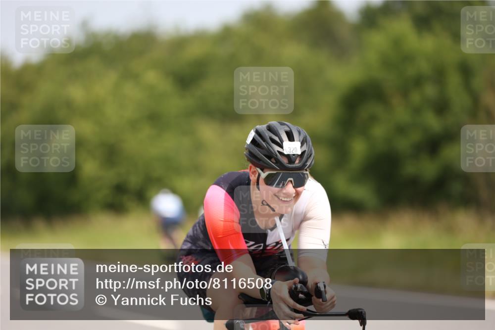 22.06.2025 - Viking Triathlon Yannick Fuchs http://msf.ph/oto/8116508 22.06.2025 12:19:58 Radfahren 146, 320, 614 meine-sportfotos.de