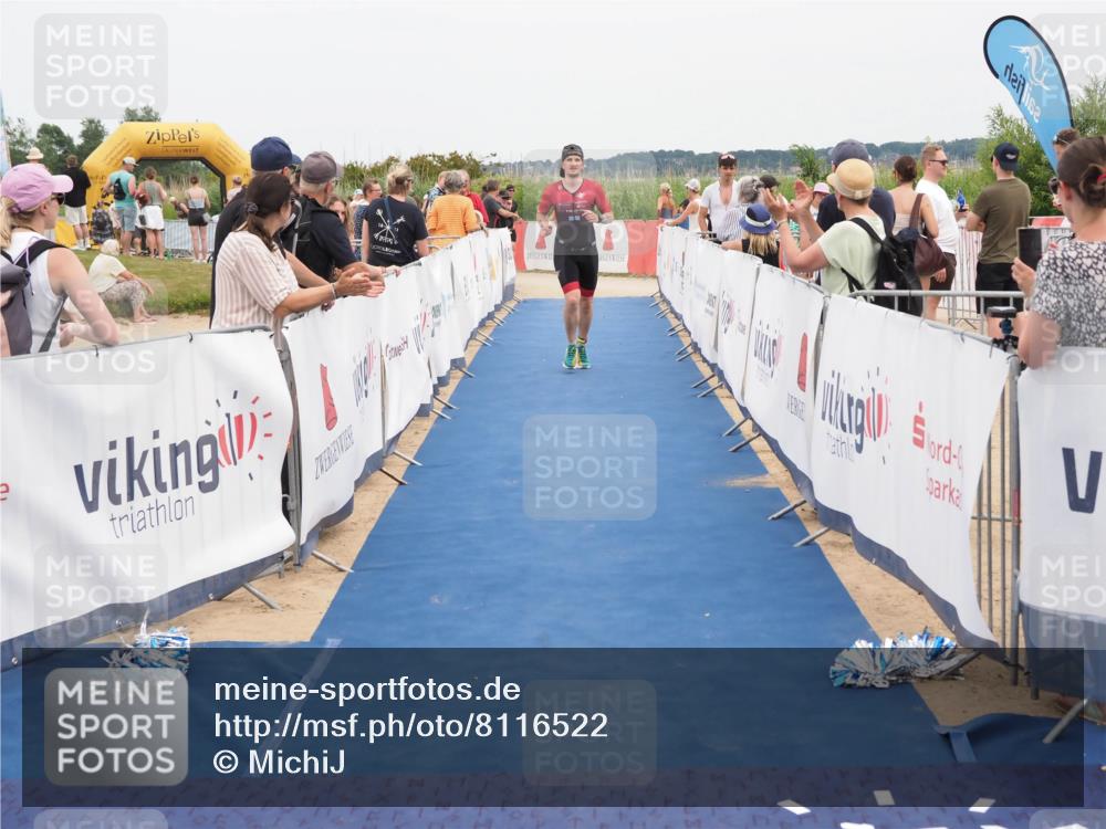 22.06.2025 - Viking Triathlon MichiJ http://msf.ph/oto/8116522 22.06.2025 15:06:57 Ziel 429 meine-sportfotos.de