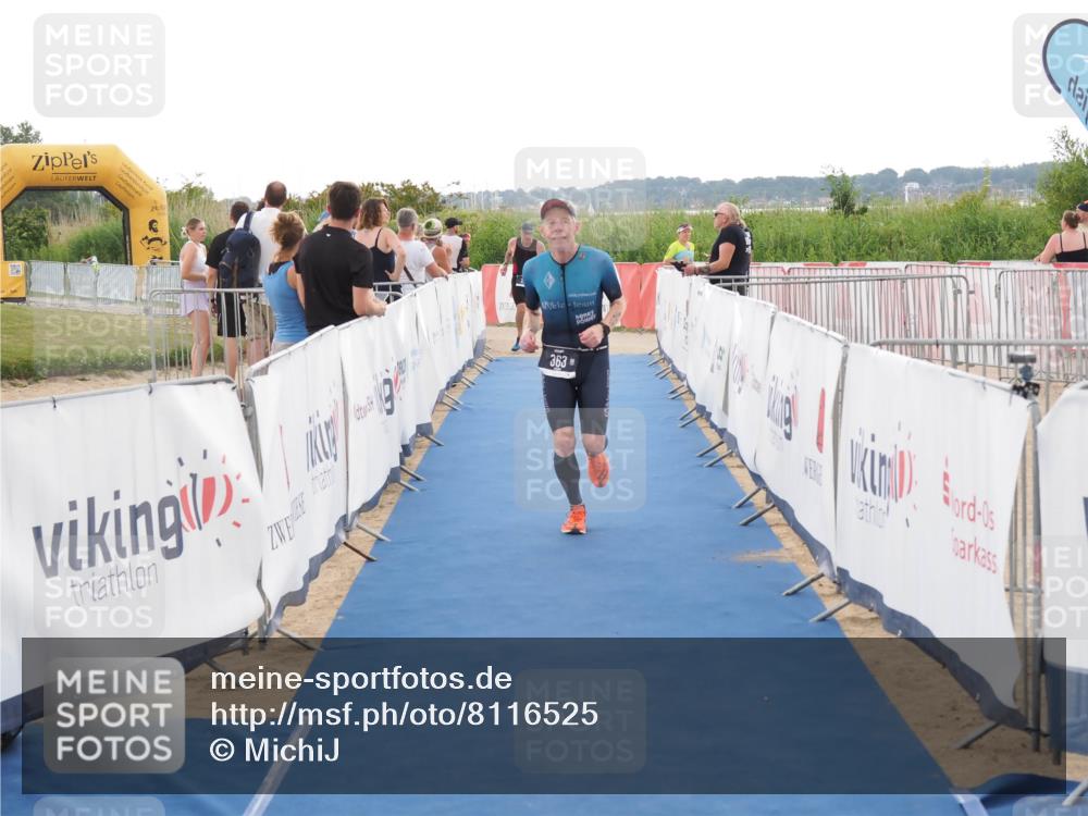 22.06.2025 - Viking Triathlon MichiJ http://msf.ph/oto/8116525 22.06.2025 16:27:22 Ziel 308, 363 meine-sportfotos.de