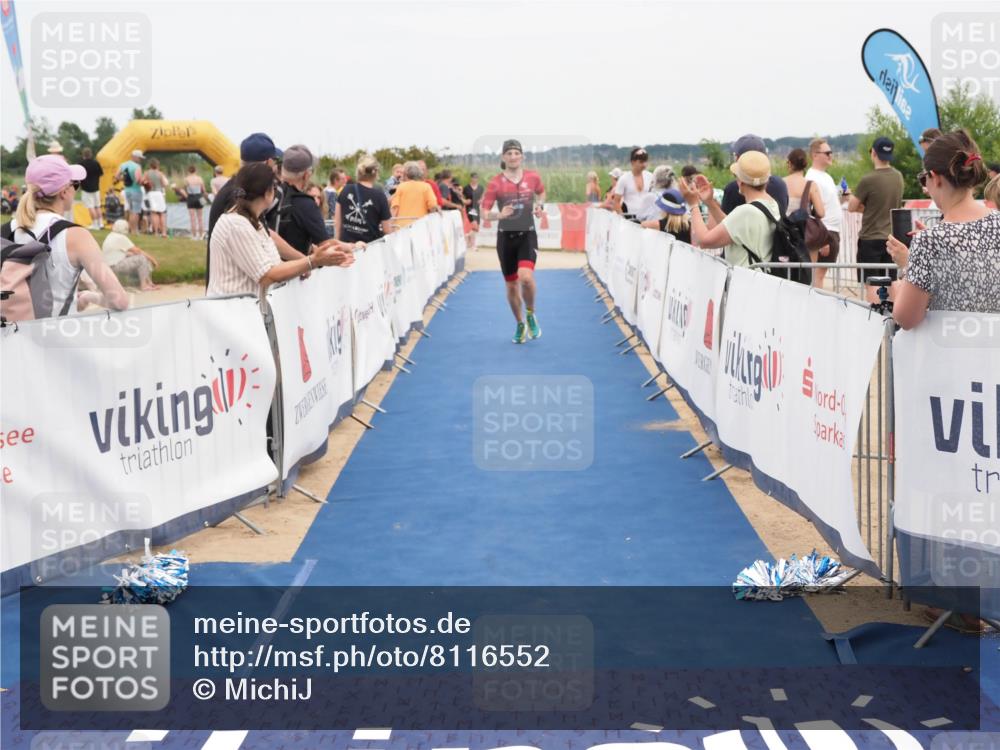 22.06.2025 - Viking Triathlon MichiJ http://msf.ph/oto/8116552 22.06.2025 15:06:57 Ziel 429 meine-sportfotos.de