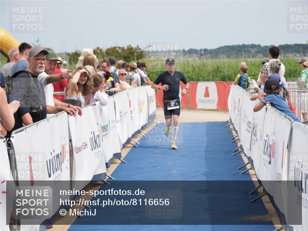 22.06.2025 - Viking Triathlon MichiJ http://msf.ph/oto/8116656 22.06.2025 14:56:15 Ziel 167 meine-sportfotos.de