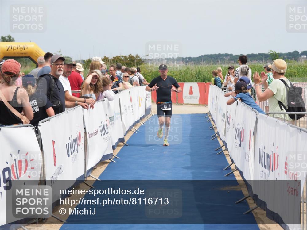 22.06.2025 - Viking Triathlon MichiJ http://msf.ph/oto/8116713 22.06.2025 14:56:16 Ziel 167 meine-sportfotos.de