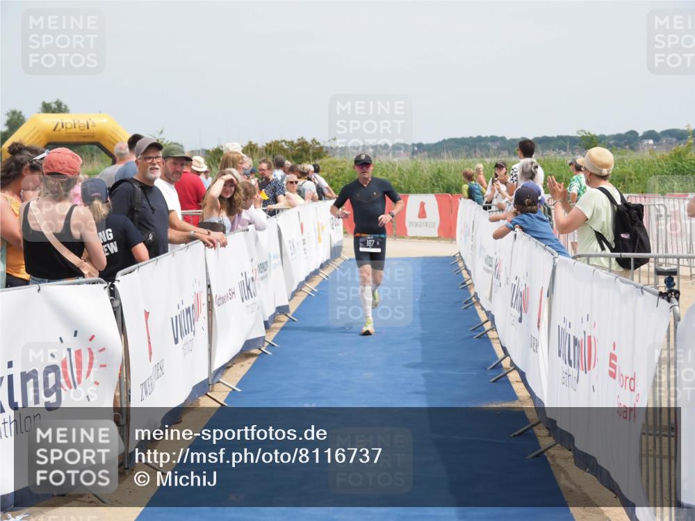 22.06.2025 - Viking Triathlon MichiJ http://msf.ph/oto/8116737 22.06.2025 14:56:16 Ziel 167 meine-sportfotos.de