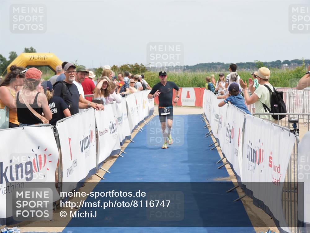 22.06.2025 - Viking Triathlon MichiJ http://msf.ph/oto/8116747 22.06.2025 14:56:16 Ziel 167 meine-sportfotos.de