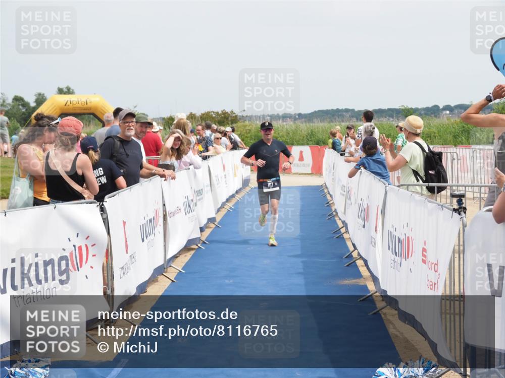 22.06.2025 - Viking Triathlon MichiJ http://msf.ph/oto/8116765 22.06.2025 14:56:16 Ziel 167 meine-sportfotos.de