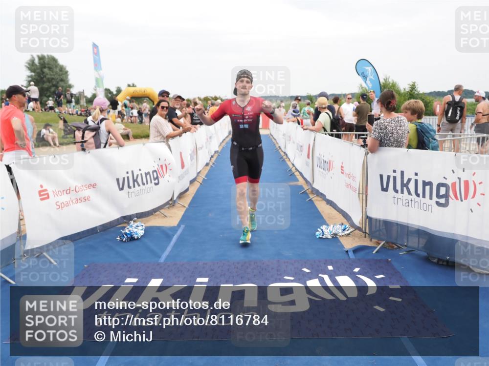 22.06.2025 - Viking Triathlon MichiJ http://msf.ph/oto/8116784 22.06.2025 15:07:00 Ziel 117, 429 meine-sportfotos.de