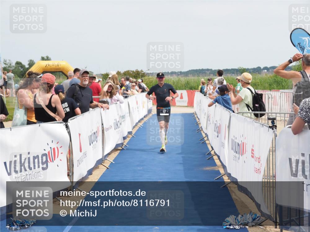 22.06.2025 - Viking Triathlon MichiJ http://msf.ph/oto/8116791 22.06.2025 14:56:17 Ziel 167 meine-sportfotos.de