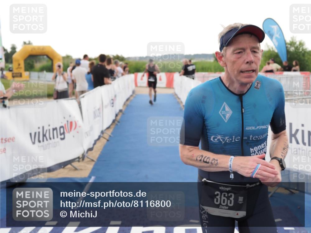 22.06.2025 - Viking Triathlon MichiJ http://msf.ph/oto/8116800 22.06.2025 16:27:25 Ziel 308, 363 meine-sportfotos.de