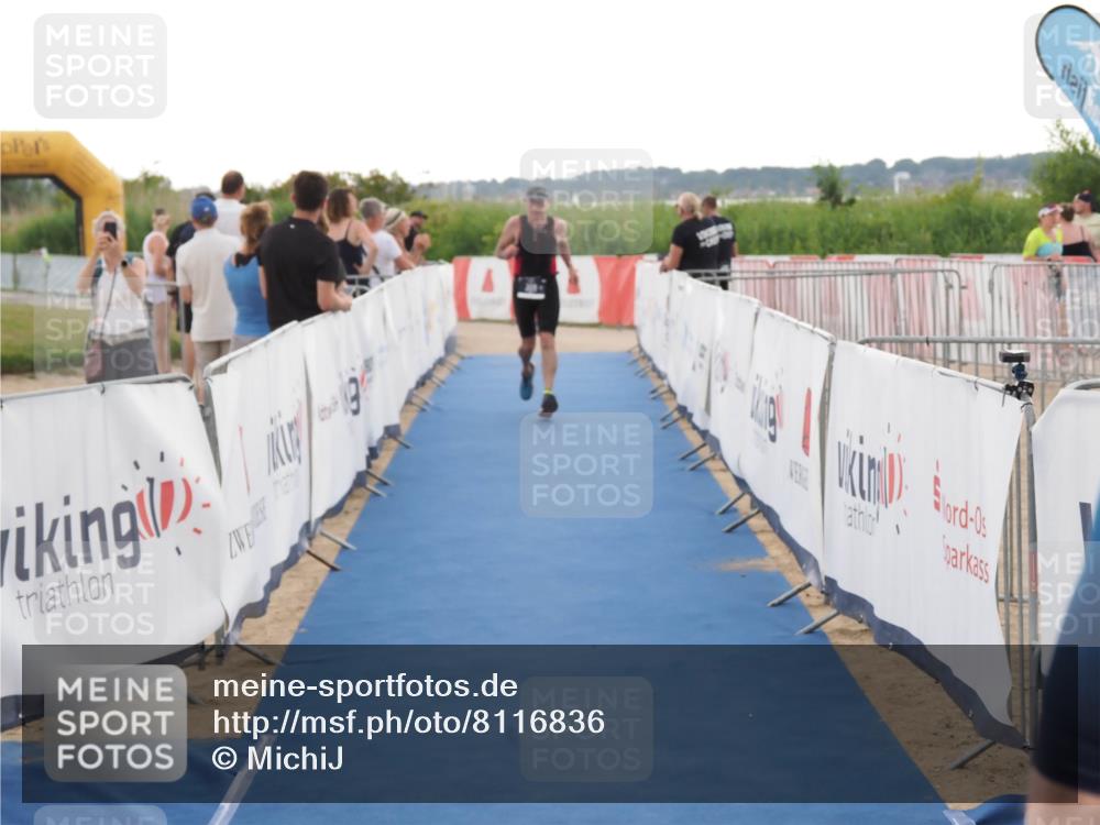 22.06.2025 - Viking Triathlon MichiJ http://msf.ph/oto/8116836 22.06.2025 16:27:26 Ziel 308, 363 meine-sportfotos.de