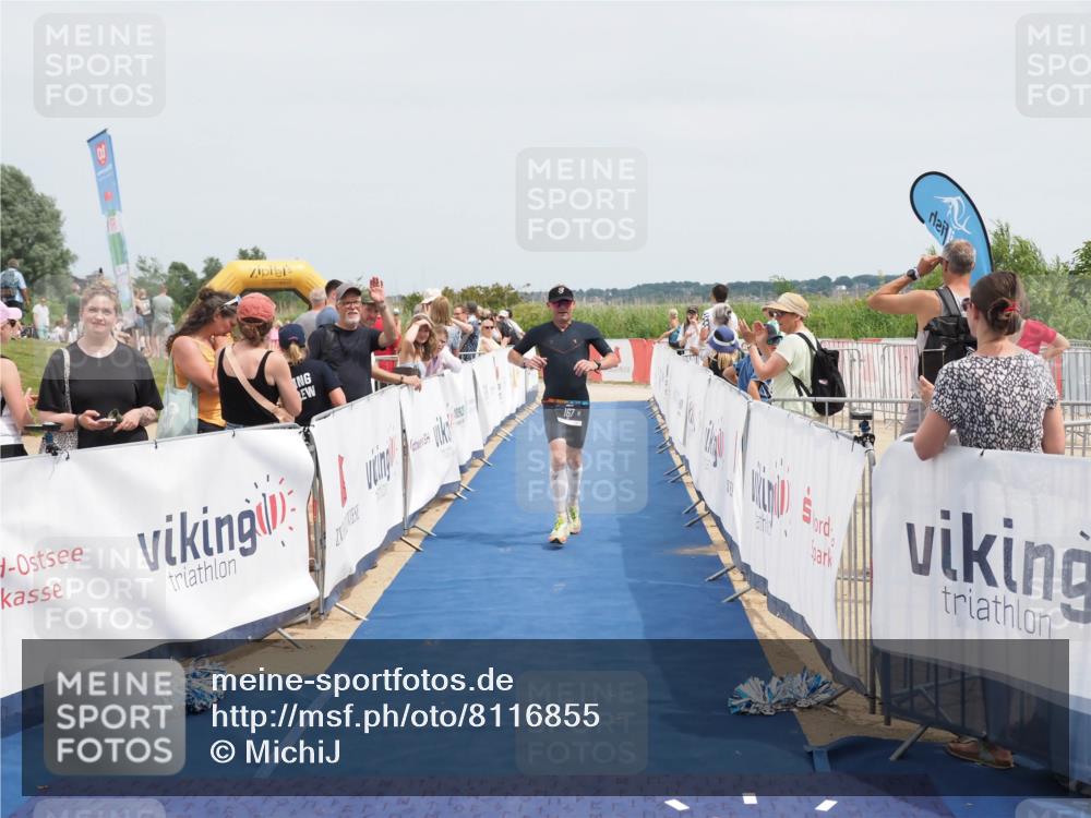 22.06.2025 - Viking Triathlon MichiJ http://msf.ph/oto/8116855 22.06.2025 14:56:17 Ziel 167 meine-sportfotos.de
