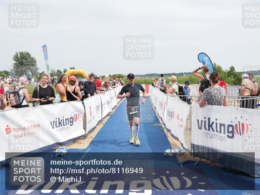 22.06.2025 - Viking Triathlon MichiJ http://msf.ph/oto/8116949 22.06.2025 14:56:18 Ziel 167 meine-sportfotos.de