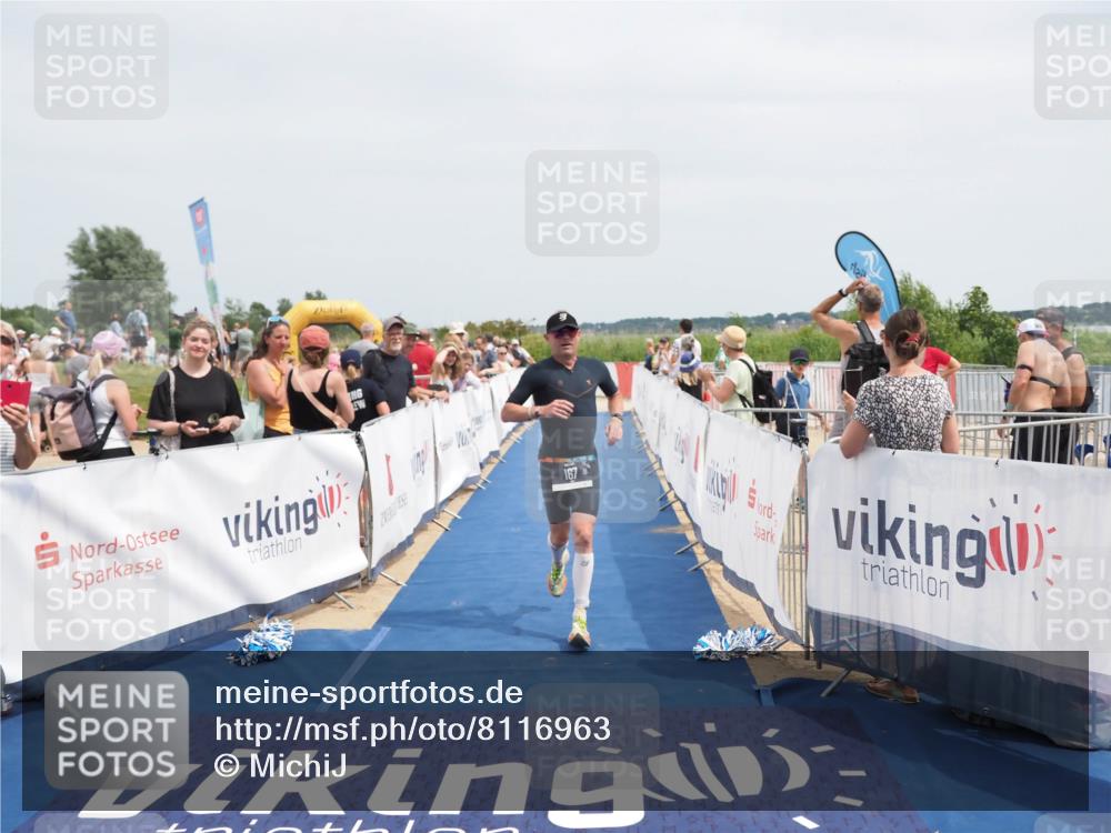 22.06.2025 - Viking Triathlon MichiJ http://msf.ph/oto/8116963 22.06.2025 14:56:18 Ziel 167 meine-sportfotos.de
