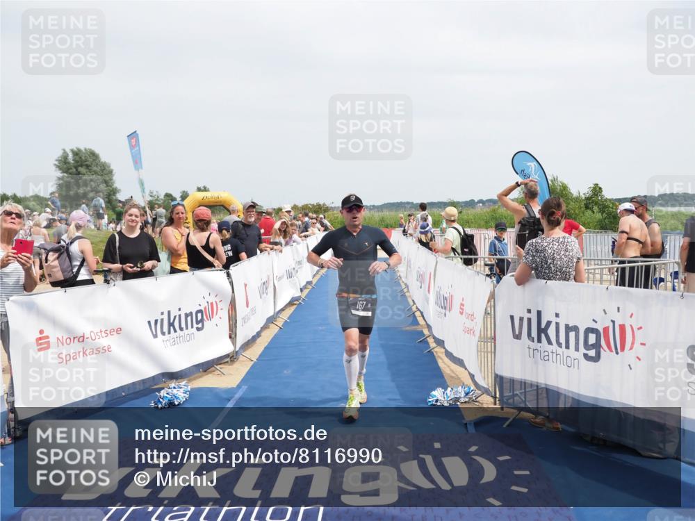 22.06.2025 - Viking Triathlon MichiJ http://msf.ph/oto/8116990 22.06.2025 14:56:19 Ziel 167 meine-sportfotos.de