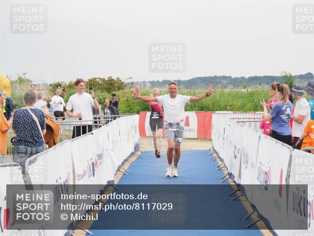 22.06.2025 - Viking Triathlon MichiJ http://msf.ph/oto/8117029 22.06.2025 16:53:32 Ziel 359, 436 meine-sportfotos.de