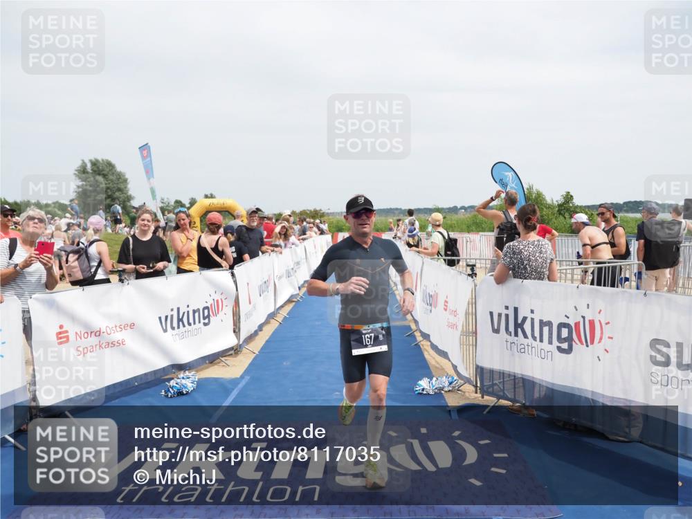 22.06.2025 - Viking Triathlon MichiJ http://msf.ph/oto/8117035 22.06.2025 14:56:19 Ziel 167 meine-sportfotos.de