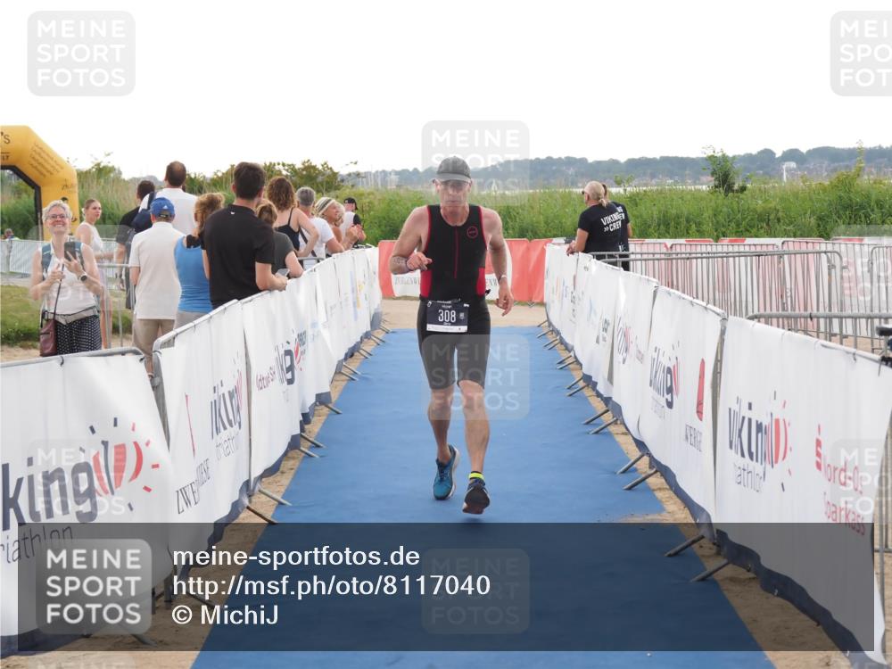 22.06.2025 - Viking Triathlon MichiJ http://msf.ph/oto/8117040 22.06.2025 16:27:28 Ziel 308, 363 meine-sportfotos.de