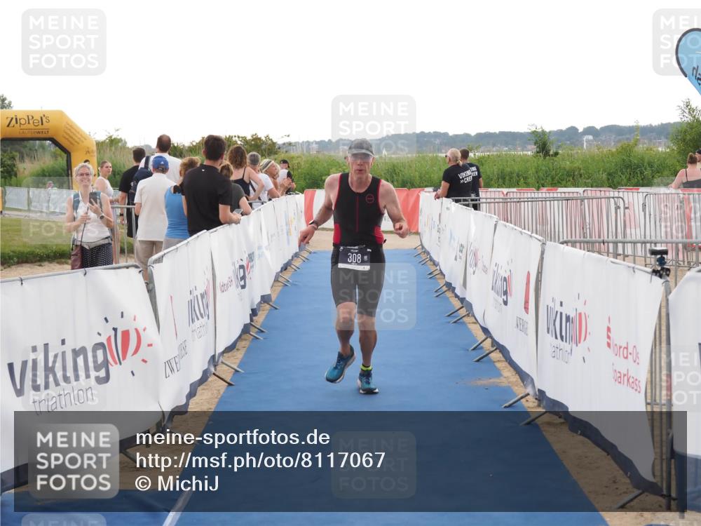 22.06.2025 - Viking Triathlon MichiJ http://msf.ph/oto/8117067 22.06.2025 16:27:28 Ziel 308, 363 meine-sportfotos.de