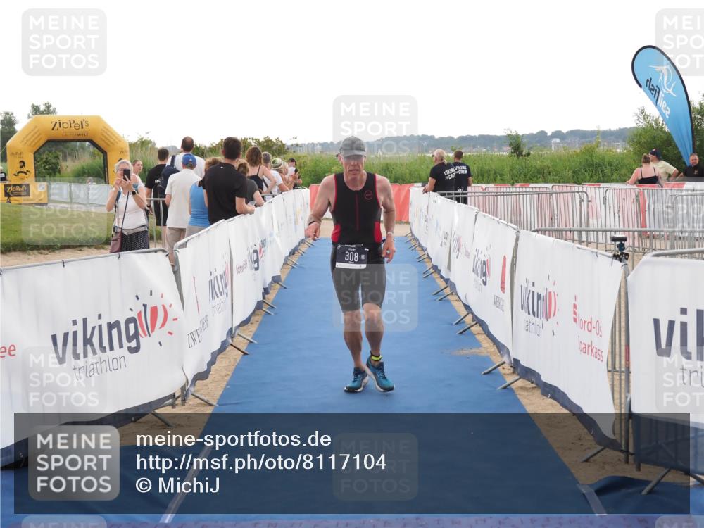 22.06.2025 - Viking Triathlon MichiJ http://msf.ph/oto/8117104 22.06.2025 16:27:28 Ziel 308, 363 meine-sportfotos.de