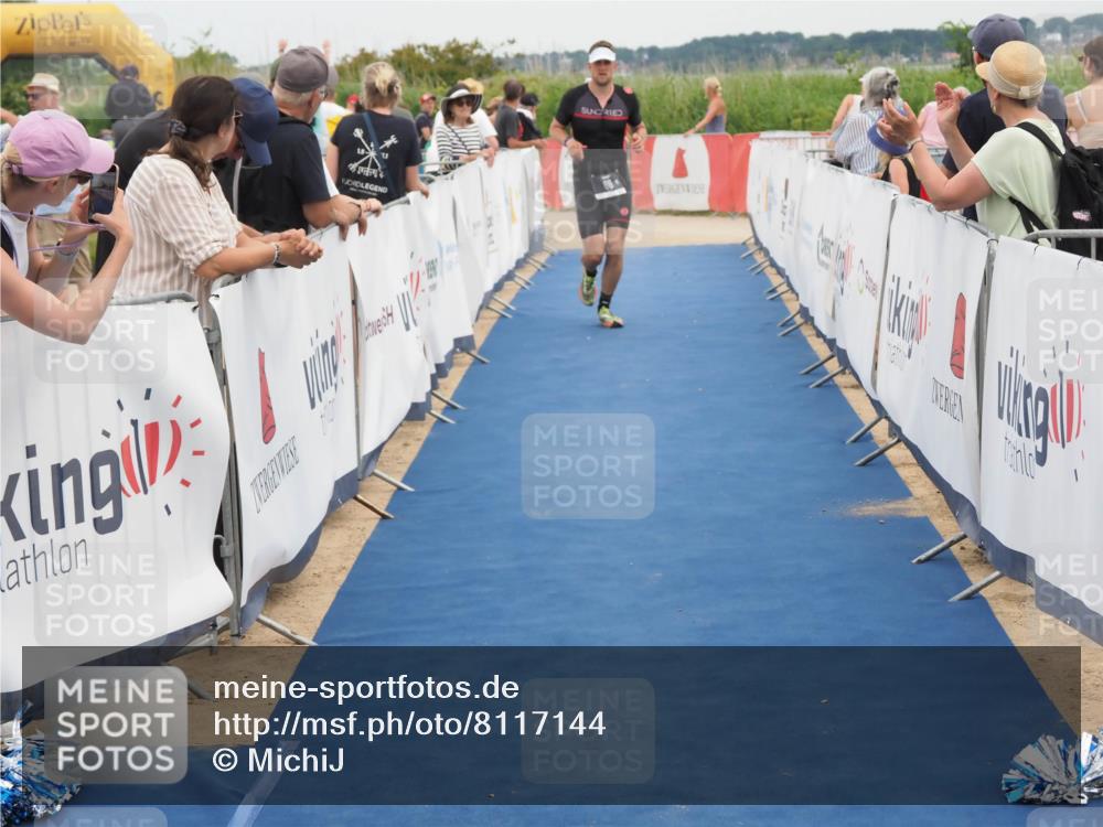 22.06.2025 - Viking Triathlon MichiJ http://msf.ph/oto/8117144 22.06.2025 15:07:23 Ziel 80 meine-sportfotos.de
