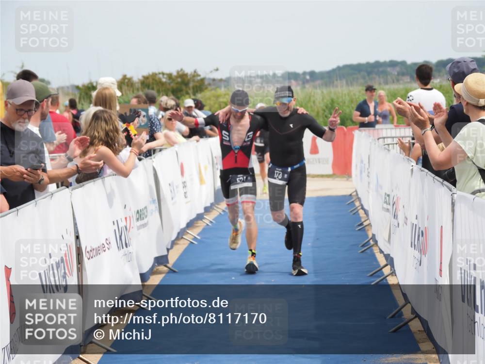 22.06.2025 - Viking Triathlon MichiJ http://msf.ph/oto/8117170 22.06.2025 14:56:29 Ziel 88, 173, 524 meine-sportfotos.de