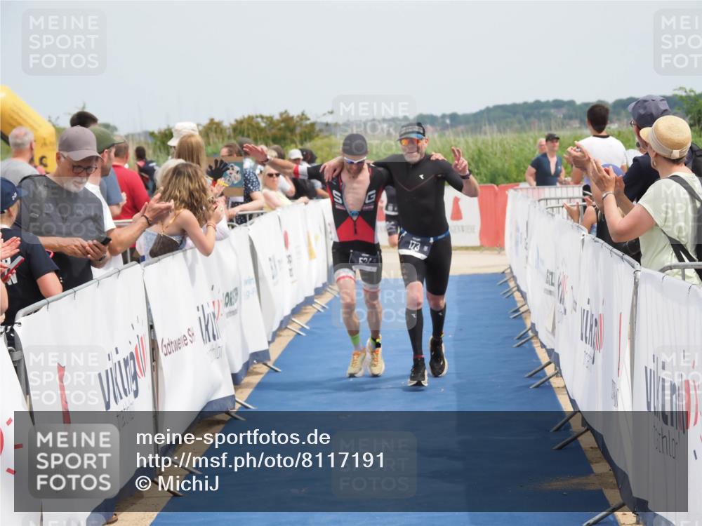 22.06.2025 - Viking Triathlon MichiJ http://msf.ph/oto/8117191 22.06.2025 14:56:29 Ziel 88, 173, 524 meine-sportfotos.de