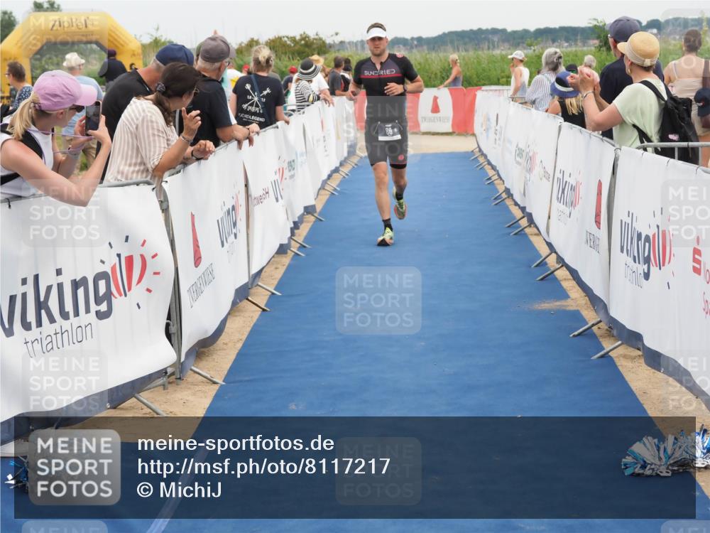 22.06.2025 - Viking Triathlon MichiJ http://msf.ph/oto/8117217 22.06.2025 15:07:24 Ziel 80 meine-sportfotos.de