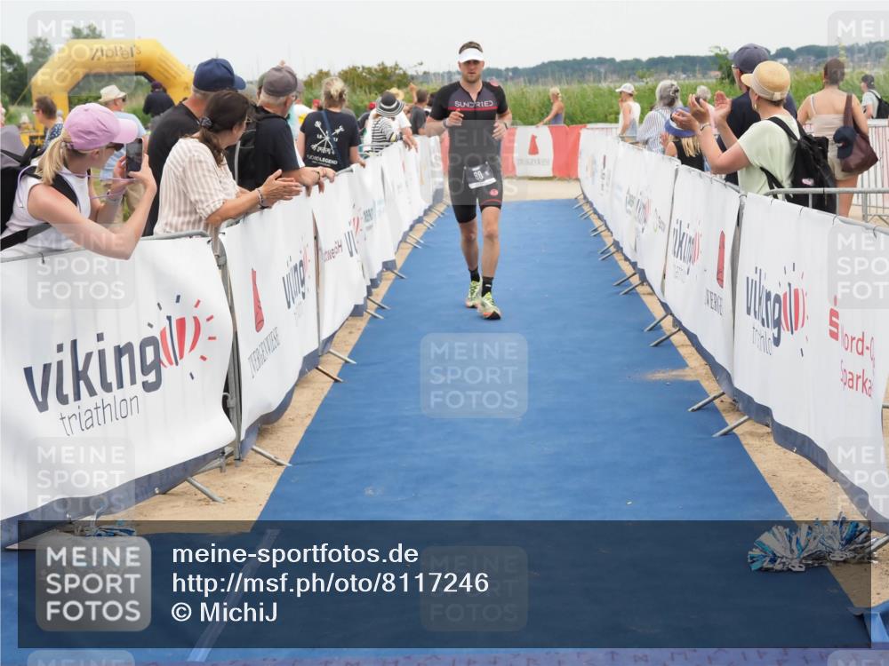 22.06.2025 - Viking Triathlon MichiJ http://msf.ph/oto/8117246 22.06.2025 15:07:25 Ziel 80 meine-sportfotos.de