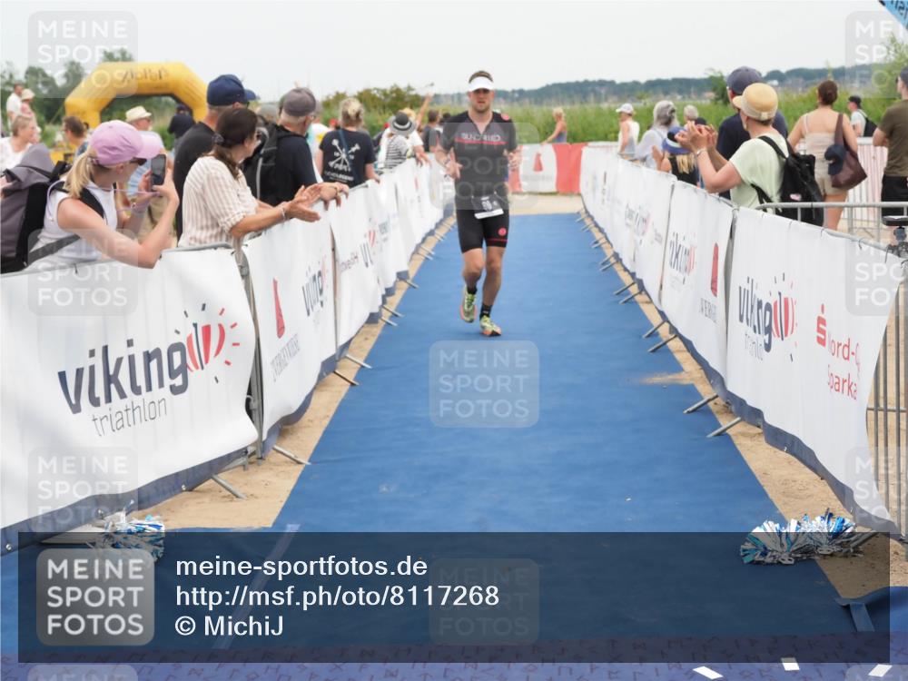 22.06.2025 - Viking Triathlon MichiJ http://msf.ph/oto/8117268 22.06.2025 15:07:25 Ziel 80 meine-sportfotos.de