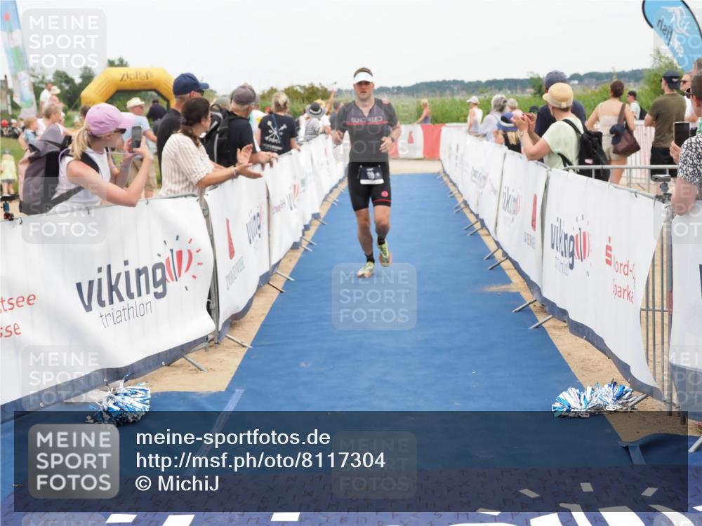 22.06.2025 - Viking Triathlon MichiJ http://msf.ph/oto/8117304 22.06.2025 15:07:25 Ziel 80 meine-sportfotos.de