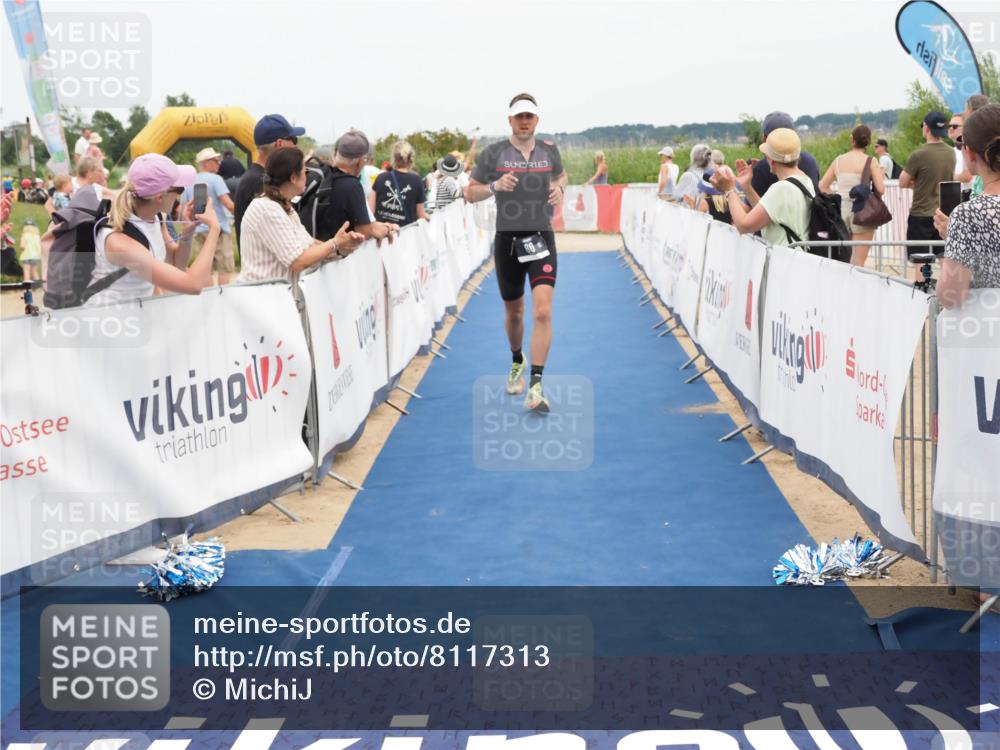 22.06.2025 - Viking Triathlon MichiJ http://msf.ph/oto/8117313 22.06.2025 15:07:25 Ziel 80 meine-sportfotos.de