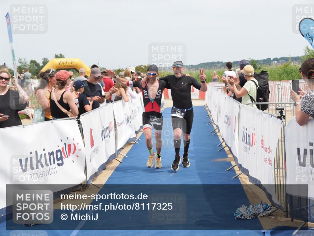 22.06.2025 - Viking Triathlon MichiJ http://msf.ph/oto/8117325 22.06.2025 14:56:31 Ziel 88, 173, 524 meine-sportfotos.de