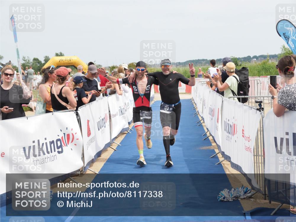 22.06.2025 - Viking Triathlon MichiJ http://msf.ph/oto/8117338 22.06.2025 14:56:31 Ziel 88, 173, 524 meine-sportfotos.de