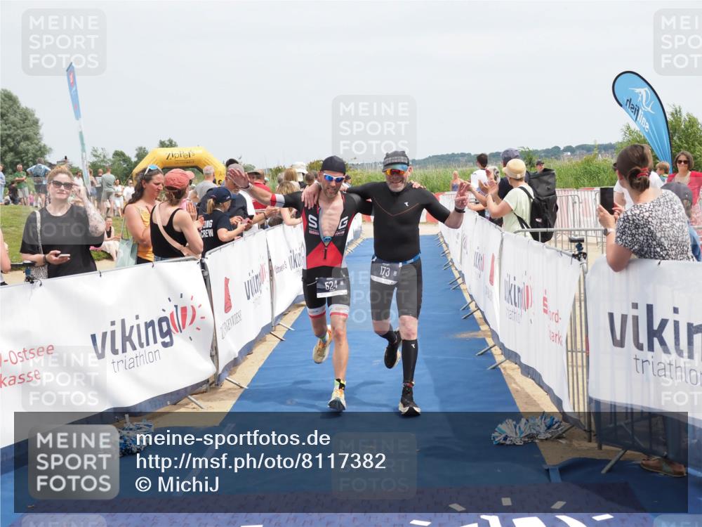 22.06.2025 - Viking Triathlon MichiJ http://msf.ph/oto/8117382 22.06.2025 14:56:31 Ziel 88, 173, 524 meine-sportfotos.de