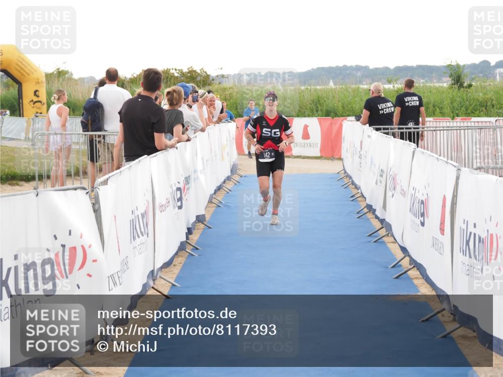 22.06.2025 - Viking Triathlon MichiJ http://msf.ph/oto/8117393 22.06.2025 16:27:44 Ziel 142 meine-sportfotos.de