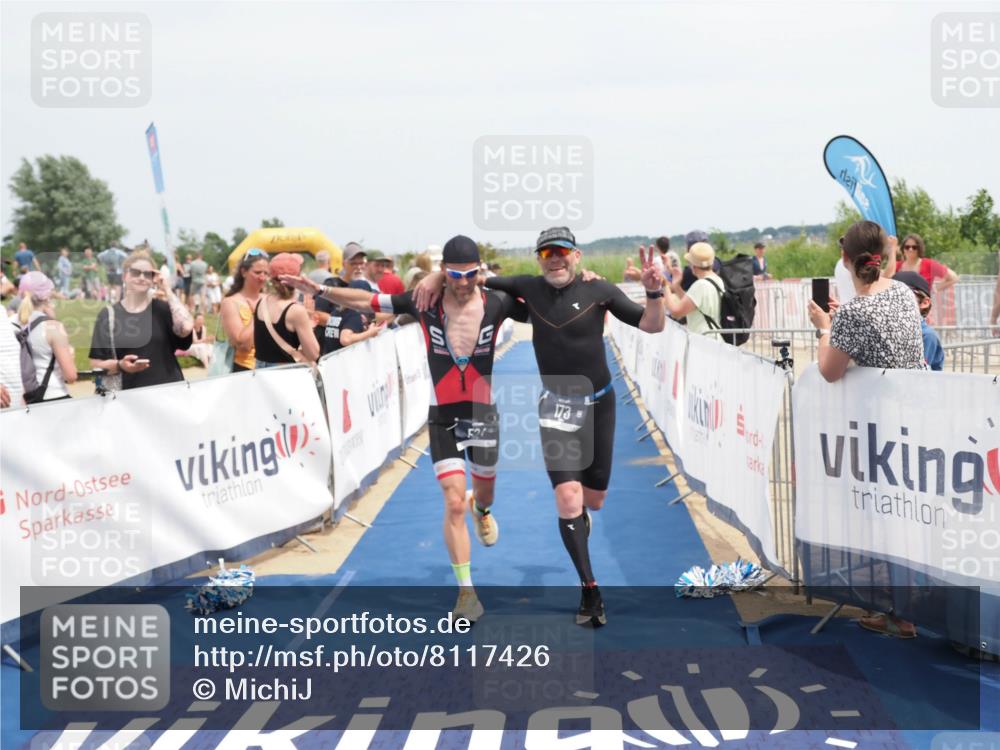 22.06.2025 - Viking Triathlon MichiJ http://msf.ph/oto/8117426 22.06.2025 14:56:31 Ziel 88, 173, 524 meine-sportfotos.de