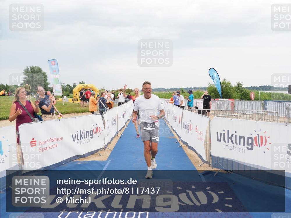22.06.2025 - Viking Triathlon MichiJ http://msf.ph/oto/8117437 22.06.2025 16:53:36 Ziel 359, 436 meine-sportfotos.de