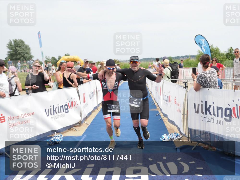 22.06.2025 - Viking Triathlon MichiJ http://msf.ph/oto/8117441 22.06.2025 14:56:32 Ziel 88, 173, 524 meine-sportfotos.de